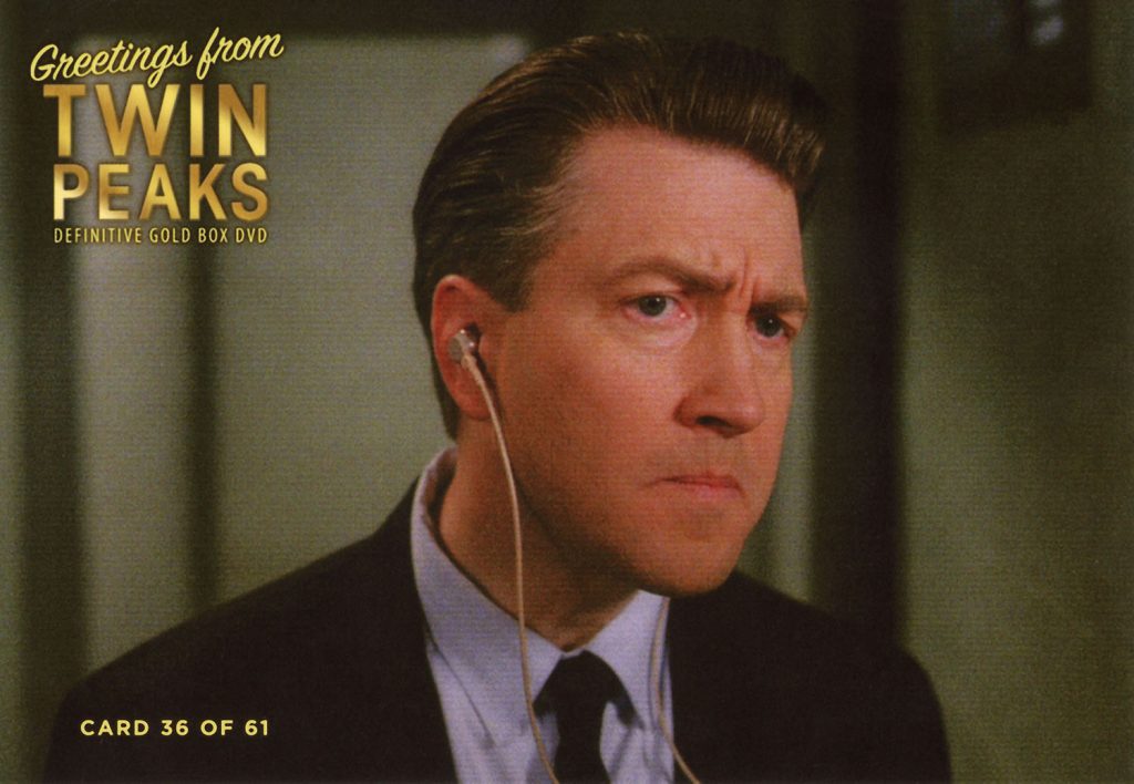 Greetings from Twin Peaks DVD Postcards Gordon Cole
