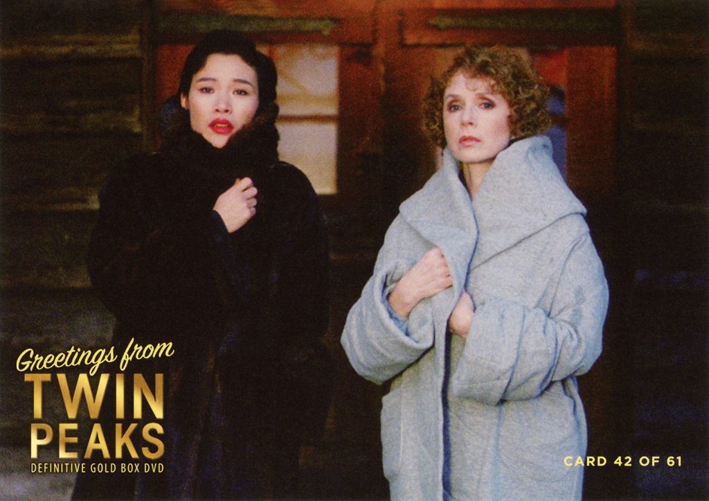 Greetings from Twin Peaks DVD Postcards Josie Packard and Catherine Martell