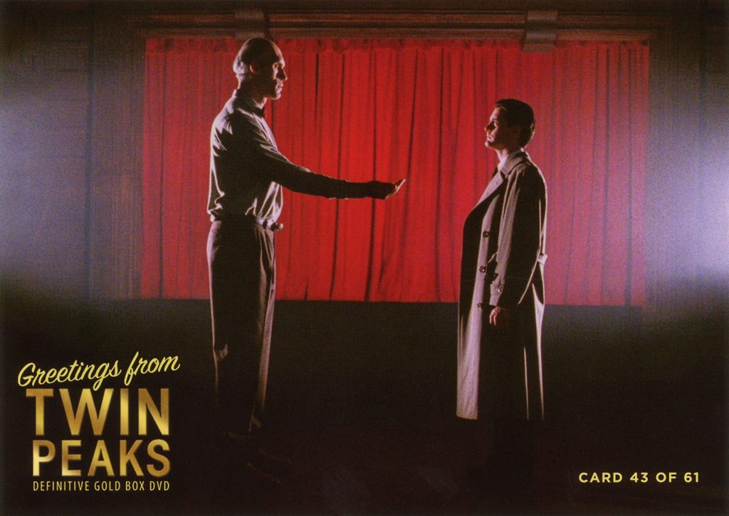 Greetings from Twin Peaks DVD Postcards The Giant and Agent Cooper