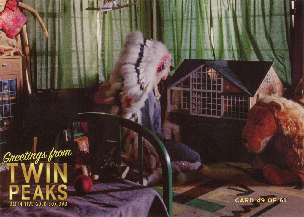 Greetings from Twin Peaks DVD Postcards Johnny Horne in his bedroom
