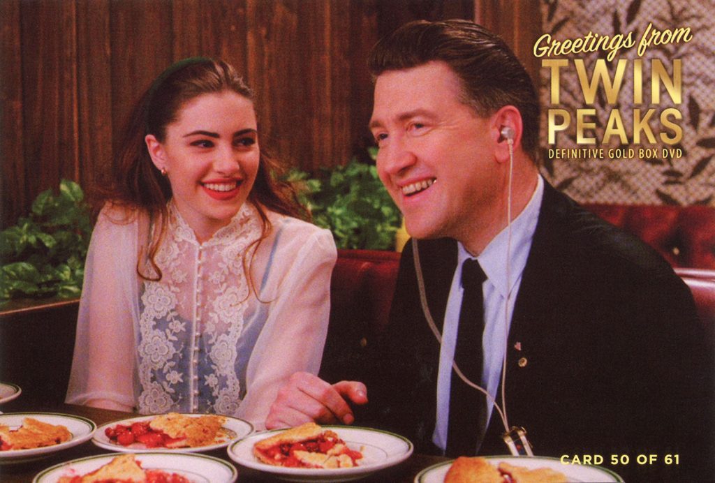Greetings from Twin Peaks DVD Postcards Shelly Johnson and Gordon Cole