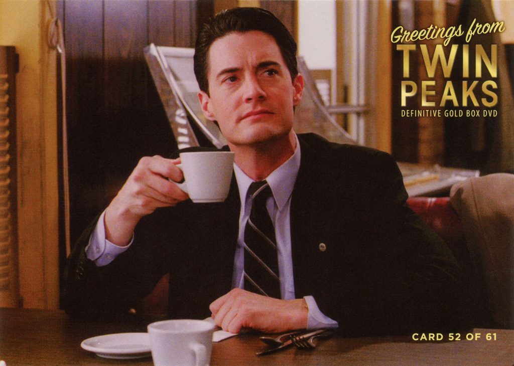 Greetings from Twin Peaks DVD Postcards Dale Cooper at the Double R Diner