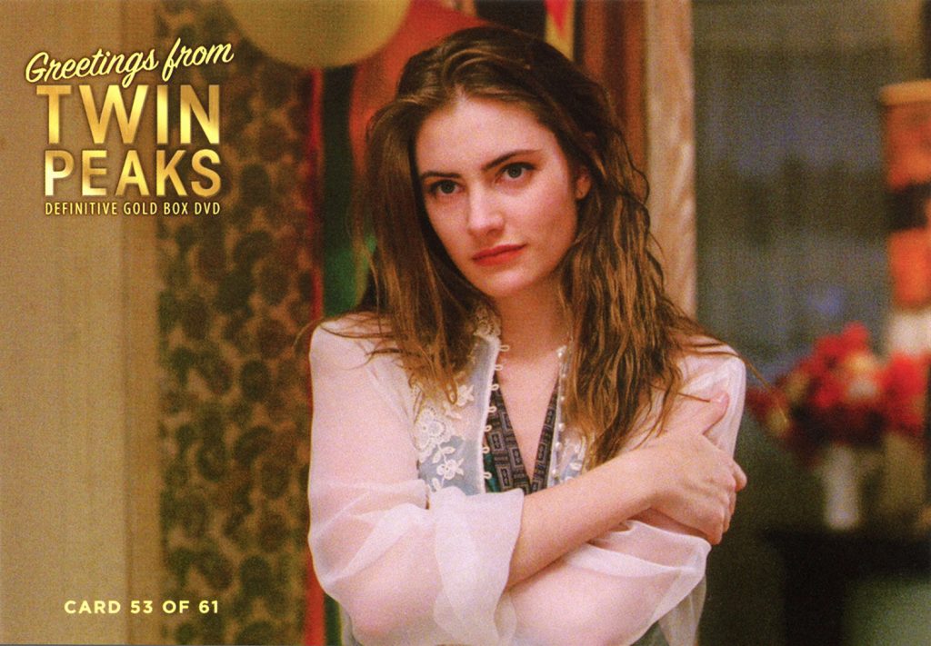 Greetings from Twin Peaks DVD Postcards Shelly Johnson