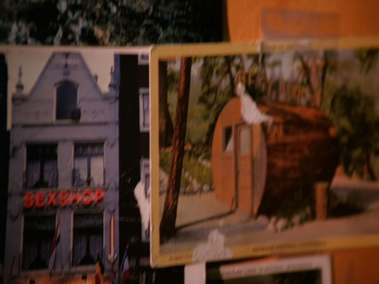 Twin Peaks Prop – Grundy’s Redwood Terrace Restroom Postcard