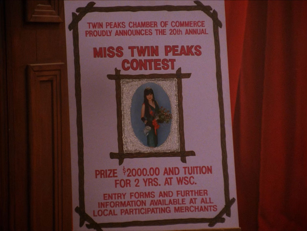 Miss Twin Peaks poster
