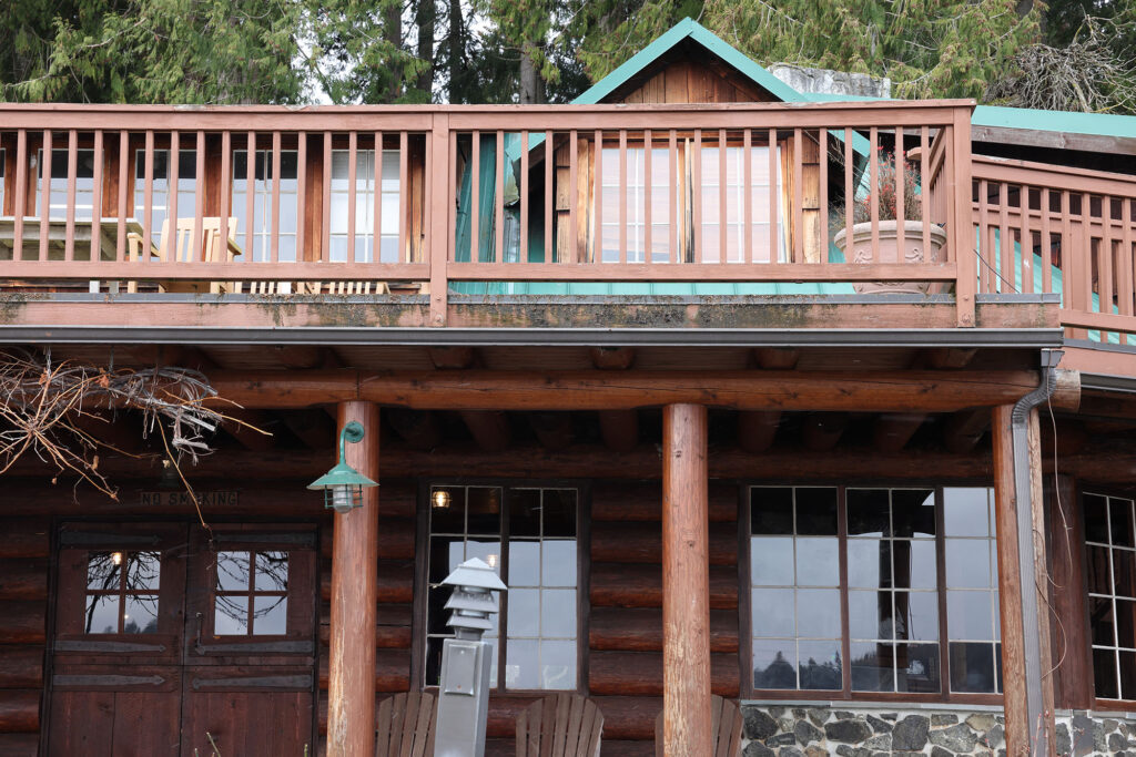 Kiana Lodge with doors and windows