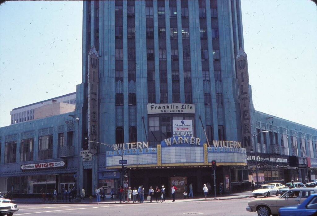 The Wiltern circa 1980, photographed by Meredith Jacobson Marciano