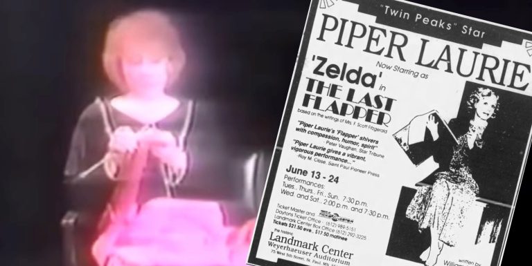 Twin Peaks Star Piper Laurie’s Show About Zelda Fitzgerald