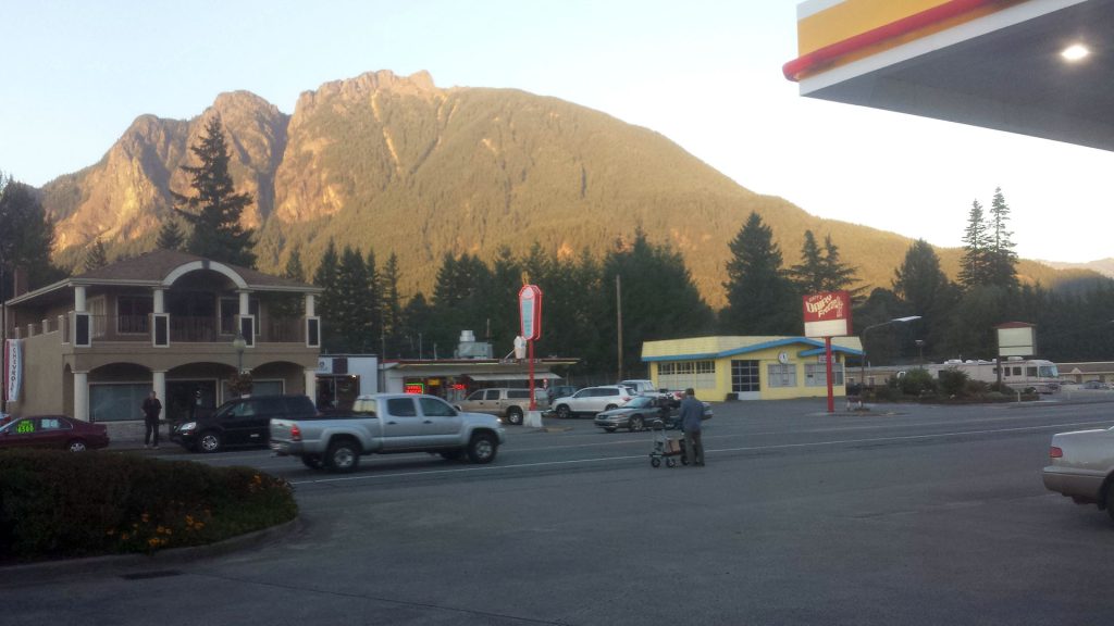 Camera capturing footage near Scott's Dairy Freeze and Mount Si in North Bend