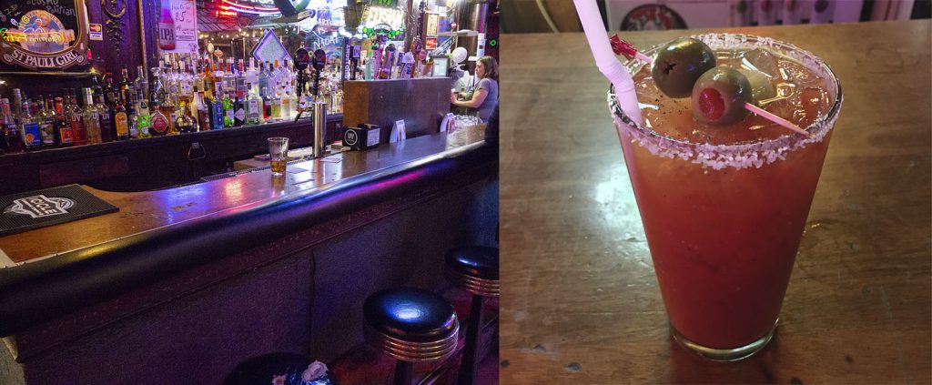 Smokey Joe's Bar in Snoqualmie and a Bloody Mary
