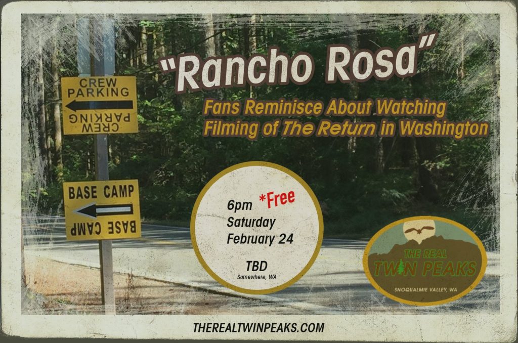 Advertising postcard about Rancho Rosa Panel