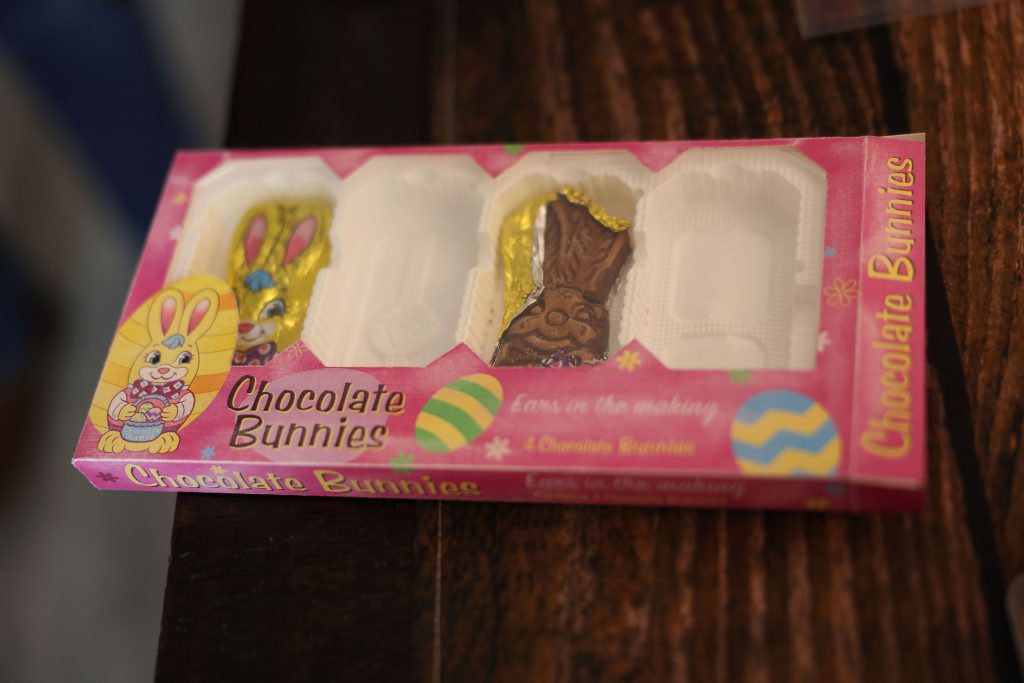 Box of Chocolate bunnies