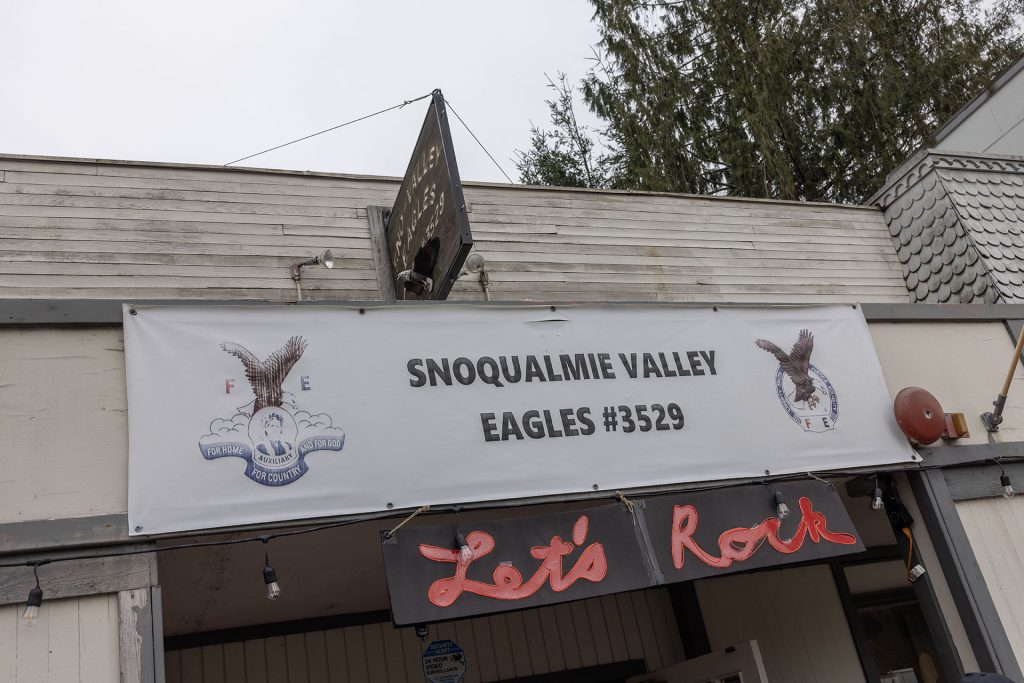 Snoqualmie Valley Eagles sign