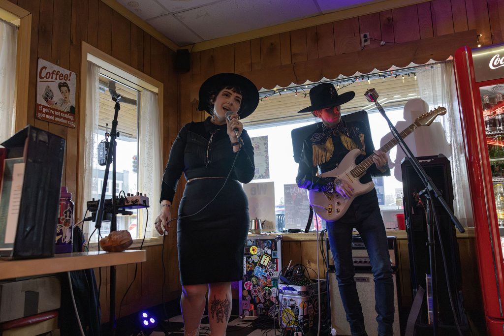 Lady K and Dustin Carpenter from Wisteria Lodge