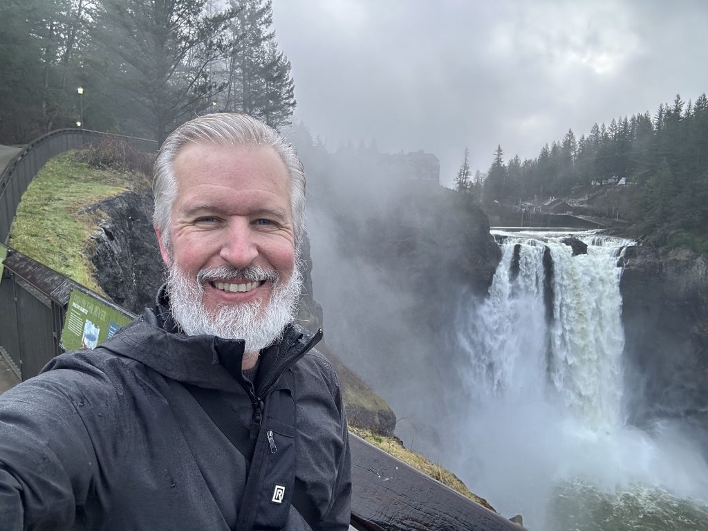 Steven by Snoqualmie Falls