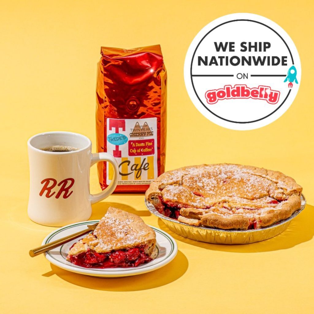 Image of pie and coffee
