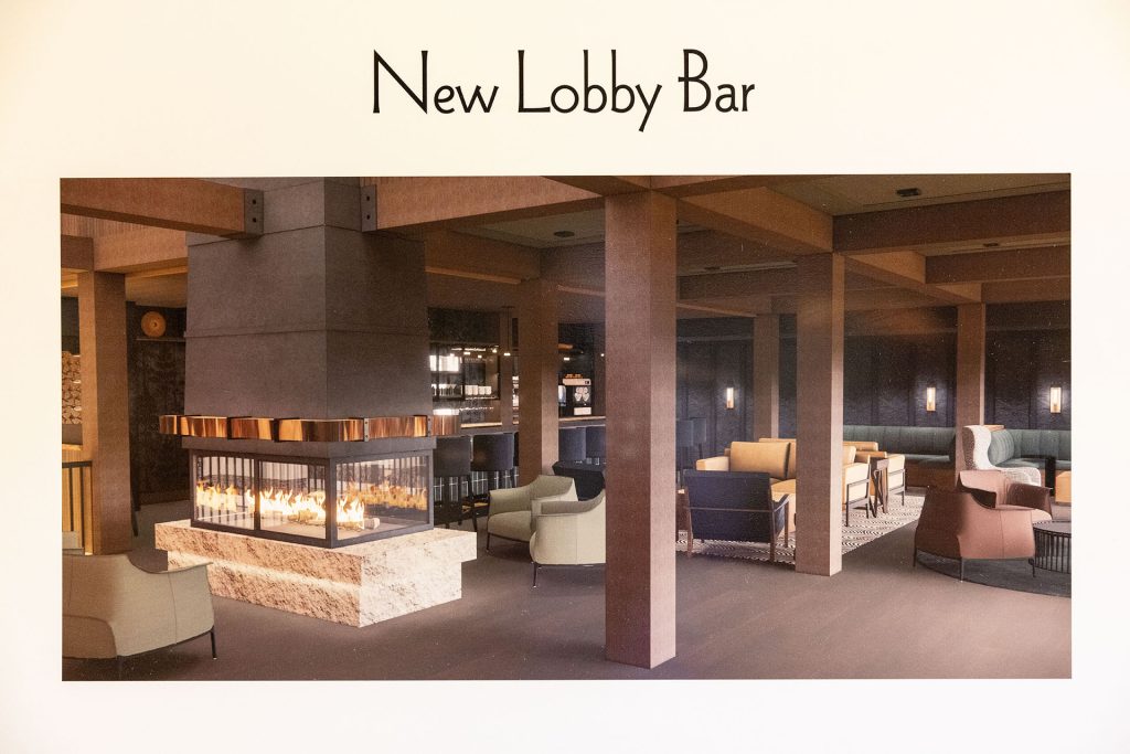 Concept artwork for new lobby bar