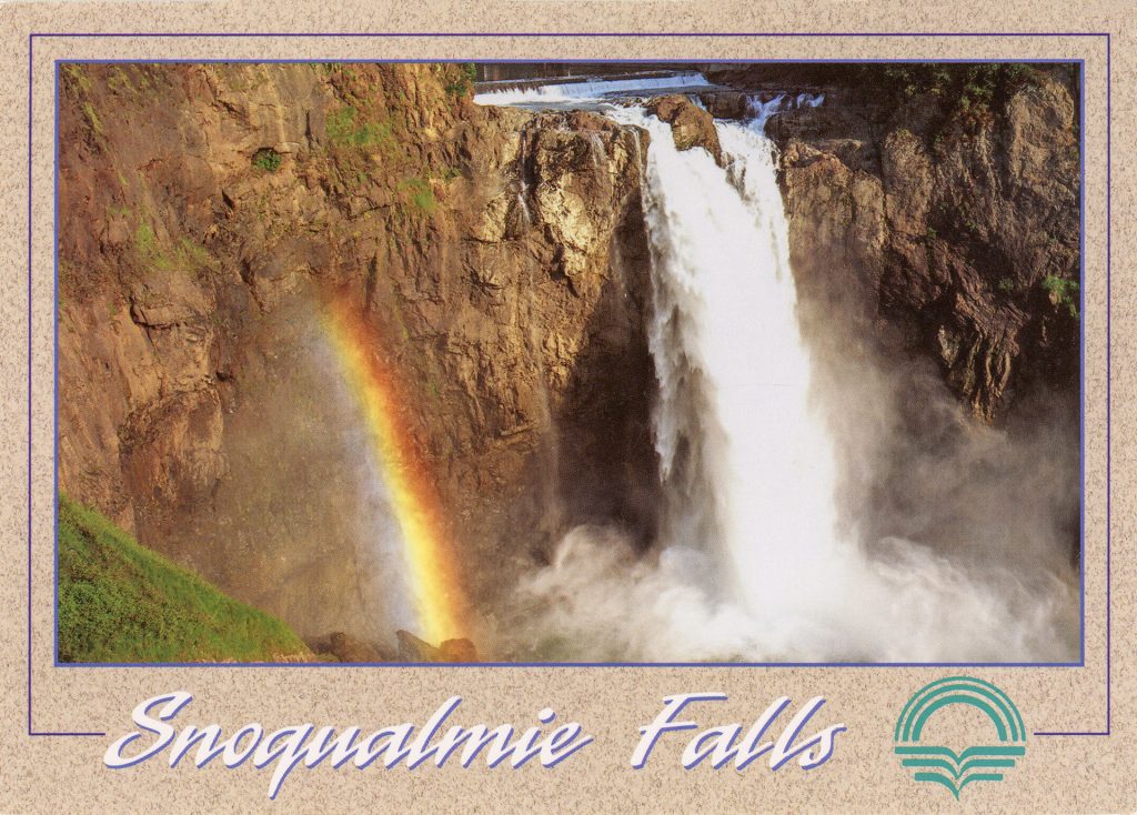 Snoqualmie Falls postcard