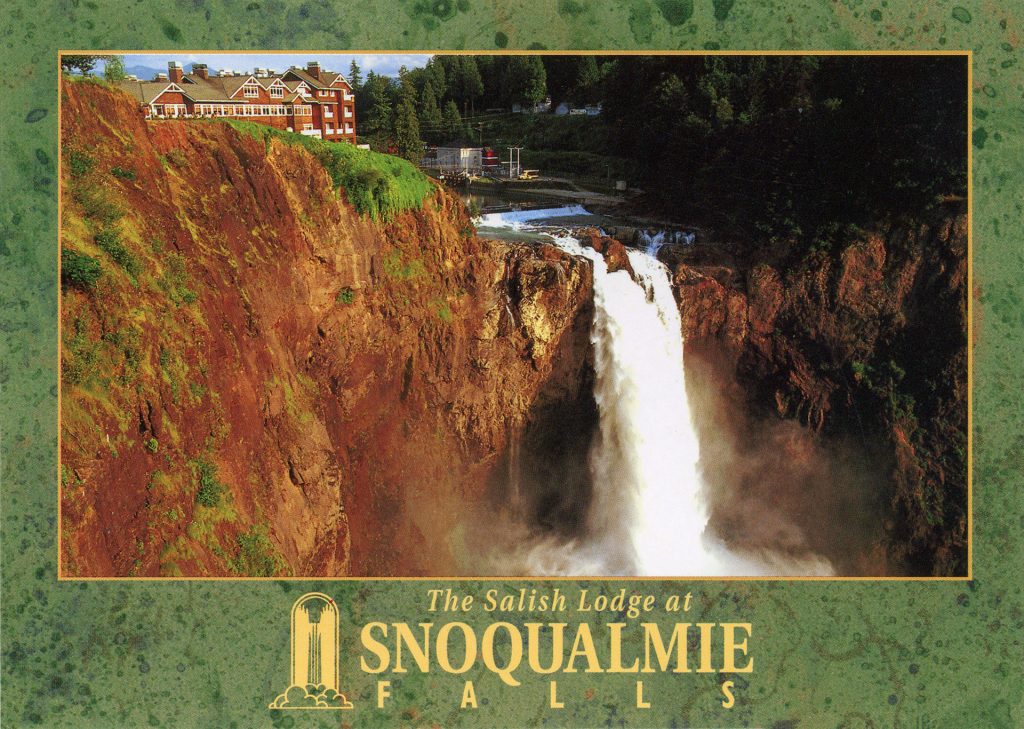 Snoqualmie Falls postcard
