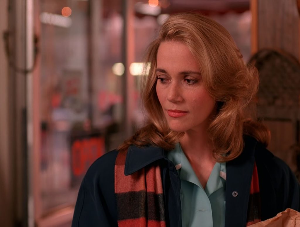 Norma Jennings in the Twin Peaks General Store