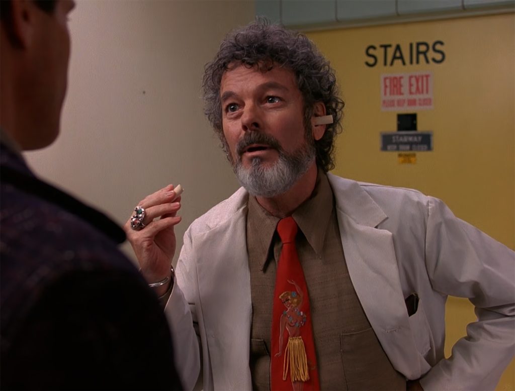 Dr. Jacoby at the hospital