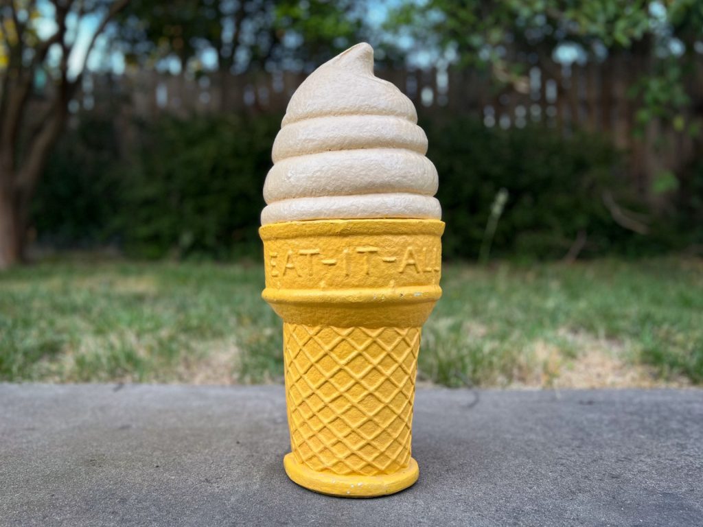 Replica prop of Eat-It-All Ice CreamCone