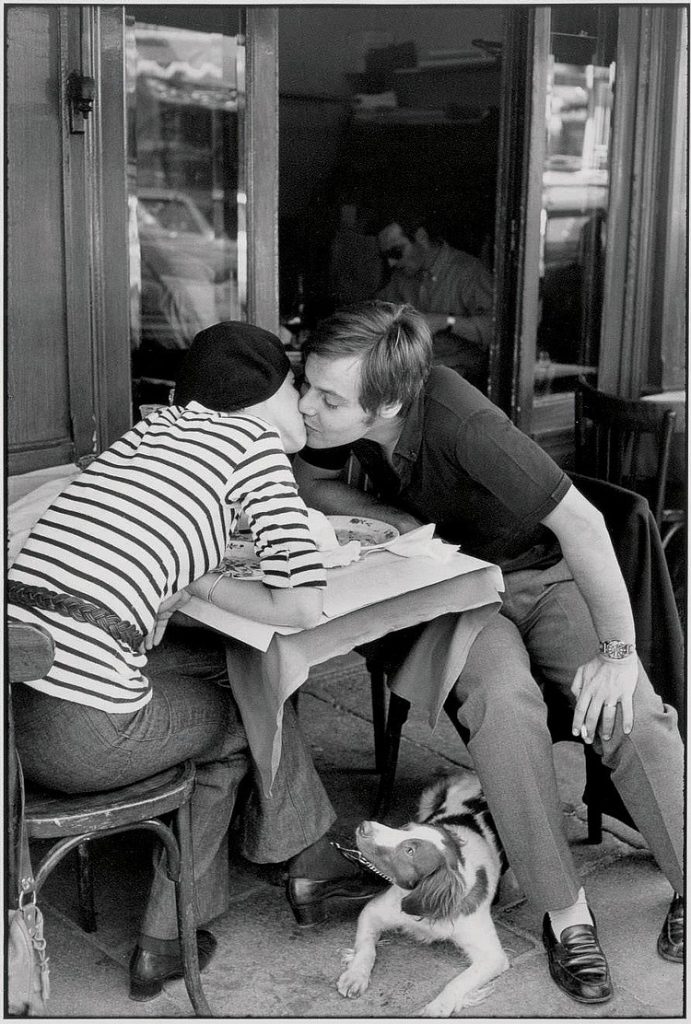 Outside a Bistro, Boulevard Diderot, Paris, 1969