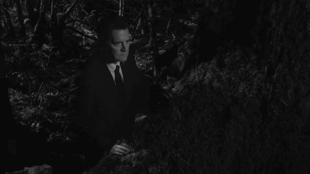 Agent Cooper by a Tree