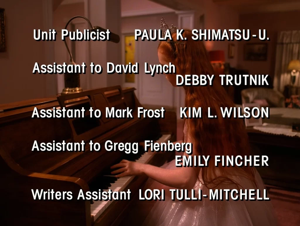 Twin Peaks television credits