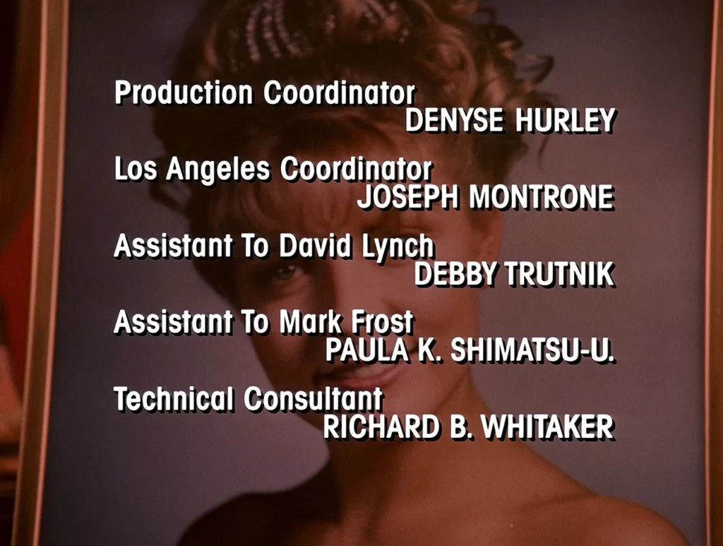 Twin Peaks television credits
