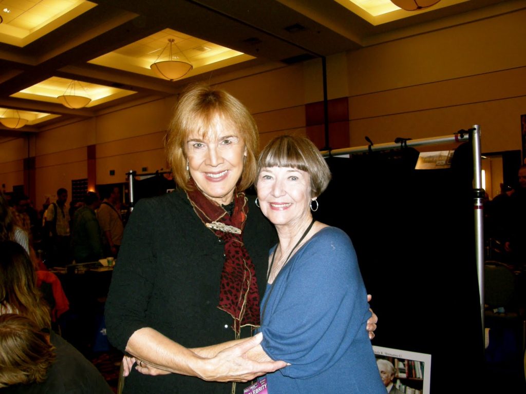 Catherine Coulson and Charlotte Stewart
