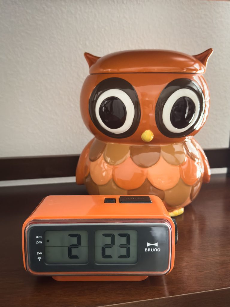 Bruno Clock and Owl