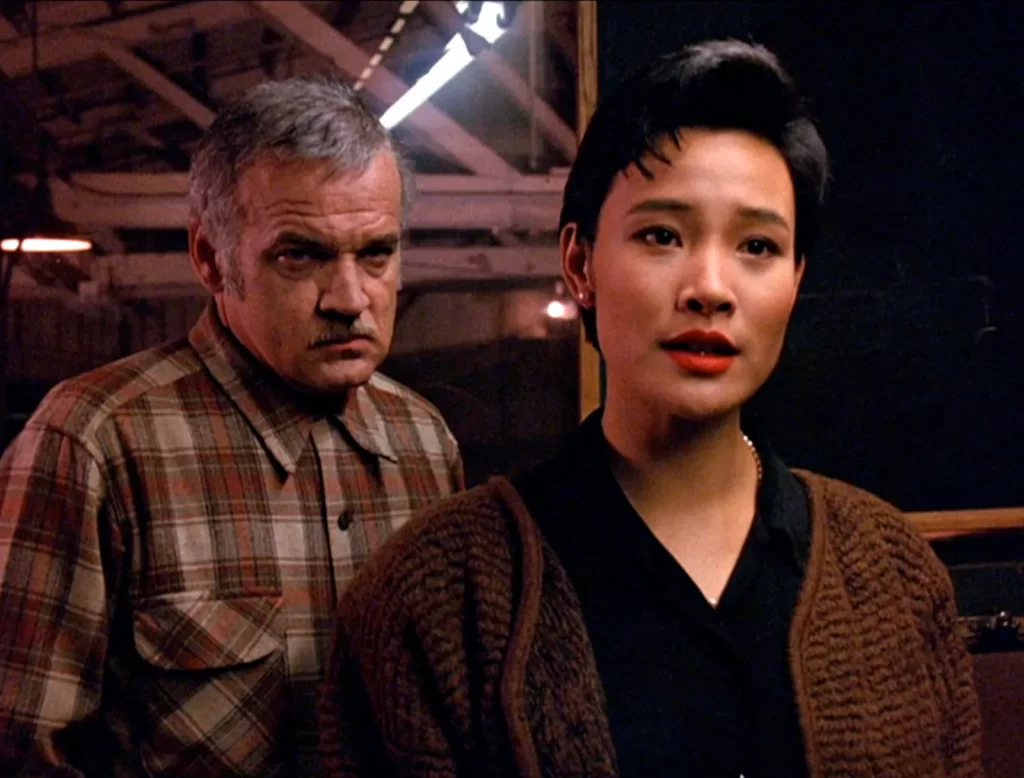 Pete Martell and Josie Packard at the Sawmill