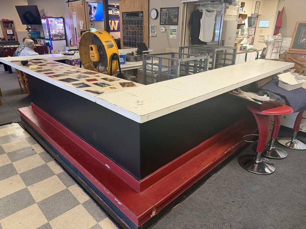 Counter inside Sno-Valley Eagles