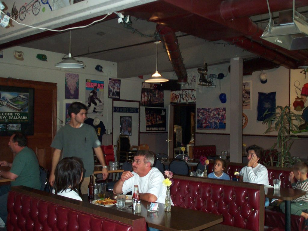 Interior of Fall City Bistro