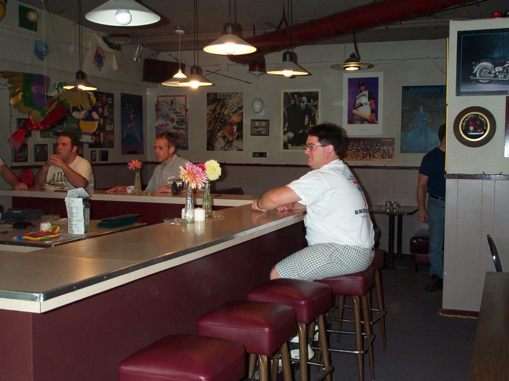 Interior of Fall City Bistro