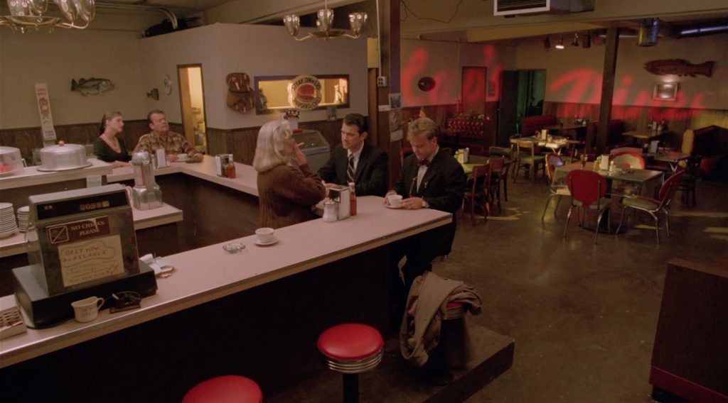 Chet Desmond and Sam Stanley at the Counter in Hap's Diner