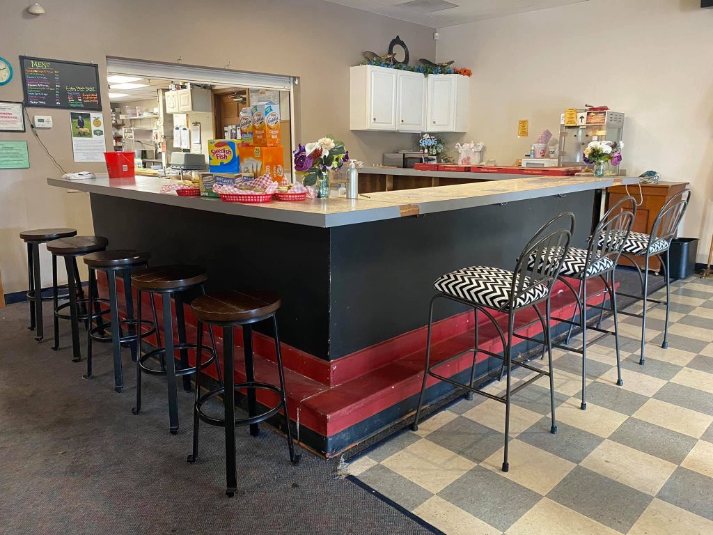 Counter and chairs at Snoqualmie Valley Eagles