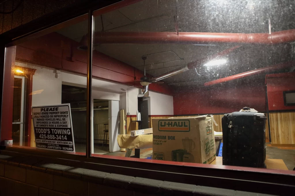 Interior of former Hap's Diner Location