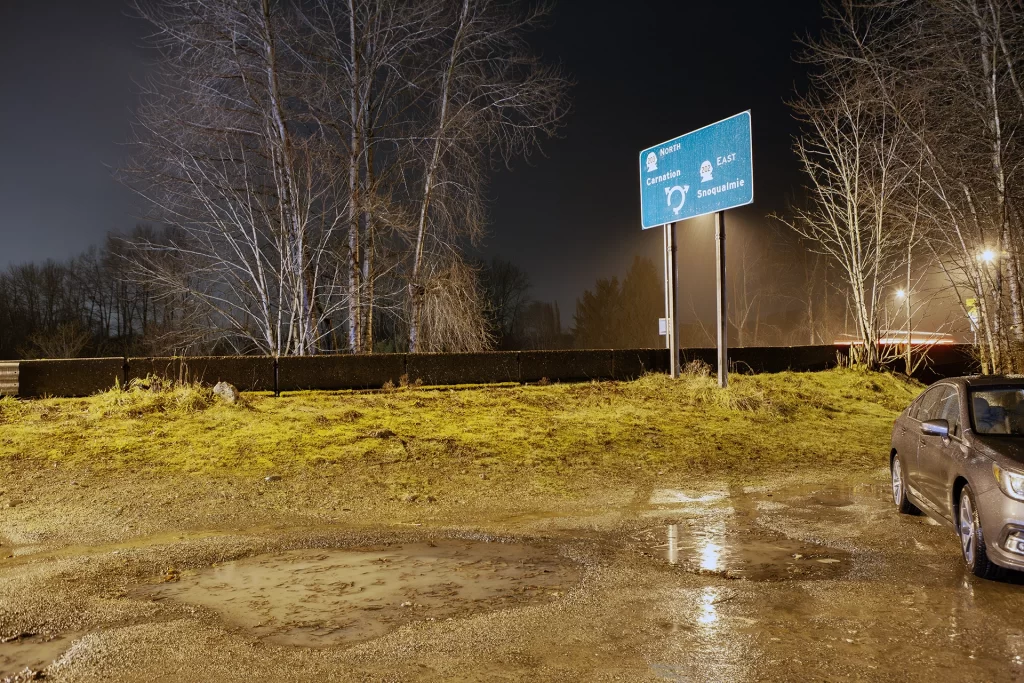 Parking Lot at night