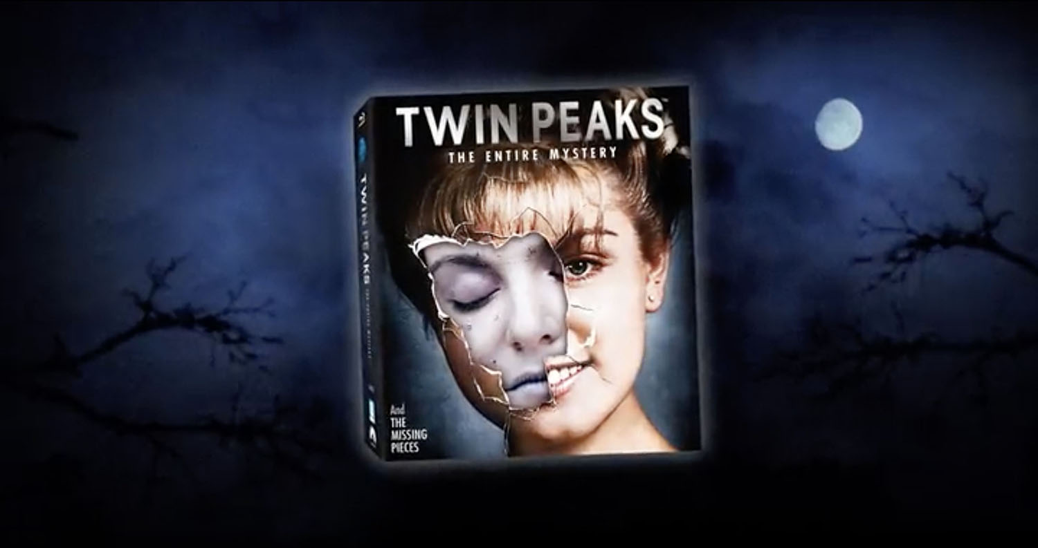 Cover of the Twin Peaks: The Entire Mystery Blu-ray set