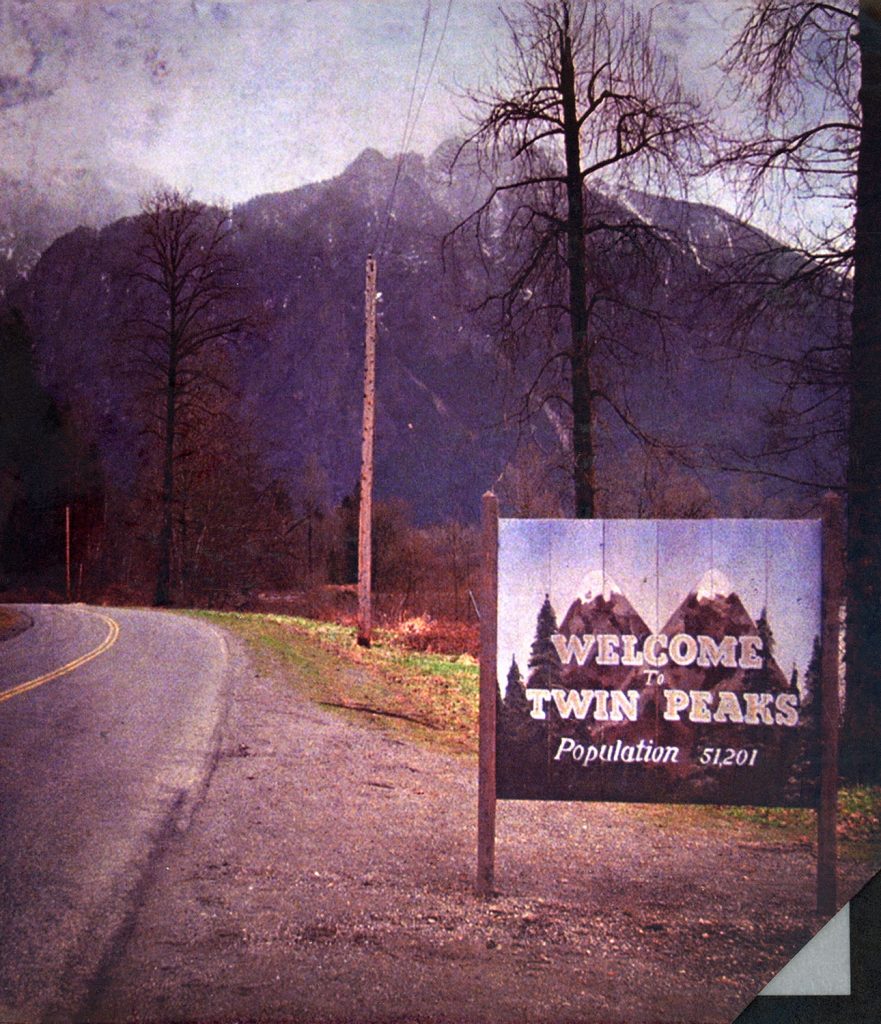 Welcome to Twin Peaks sign spot