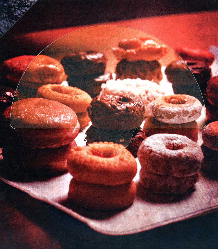 Stacked doughnuts from The Twin Peaks: The Entire Mystery Blu-ray set