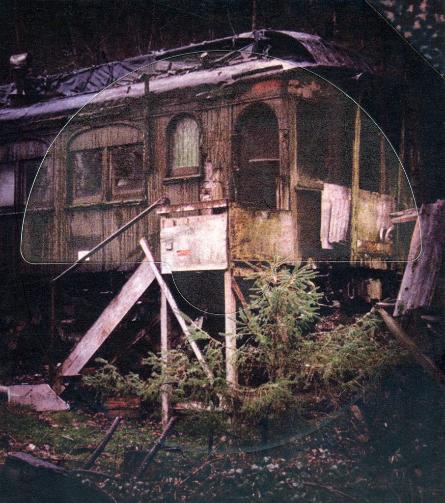 Train Car from The Twin Peaks: The Entire Mystery Blu-ray set