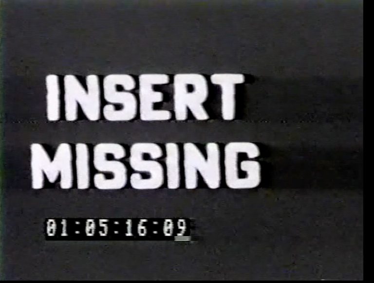 Insert Missing title card