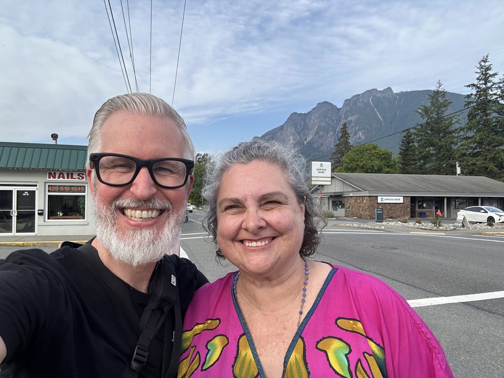 Steven and Jill Watson in North Bend