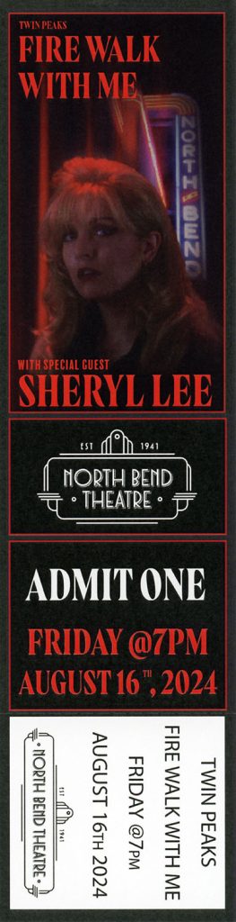 Ticket to North Bend Theatre