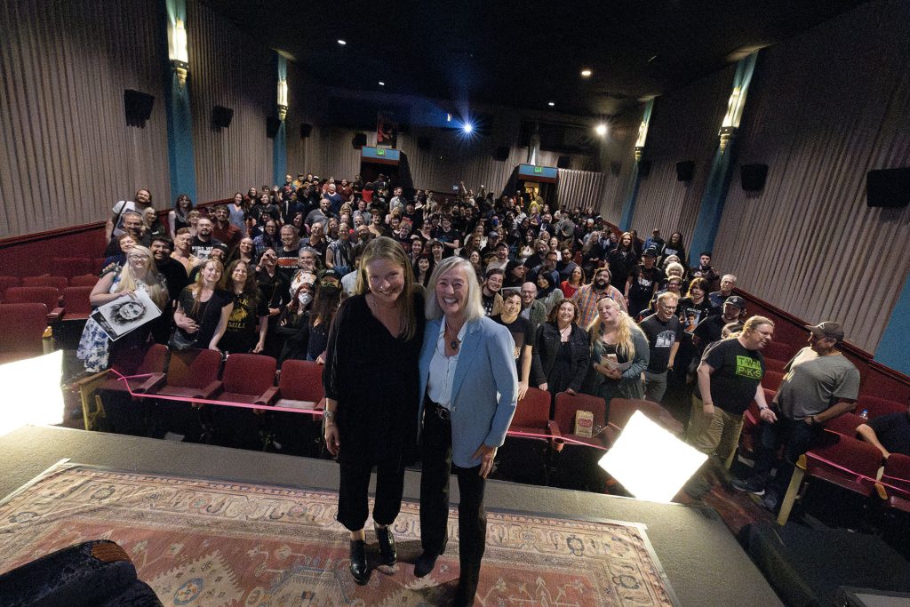 Sheryl Lee, Mayor Mary Miller and Audience