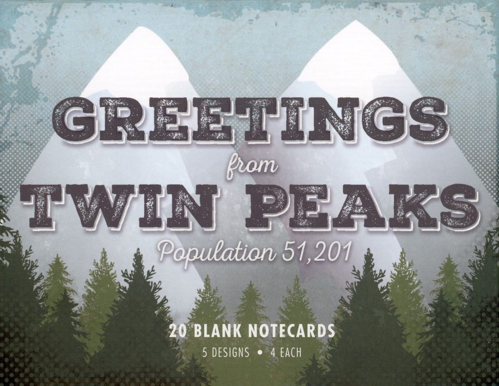 Greetings from Twin Peaks Greeting Card art