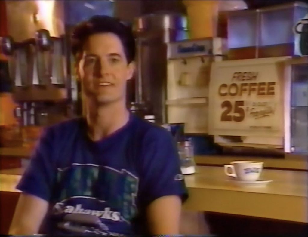 Kyle MacLachlan on the Double R Diner Set